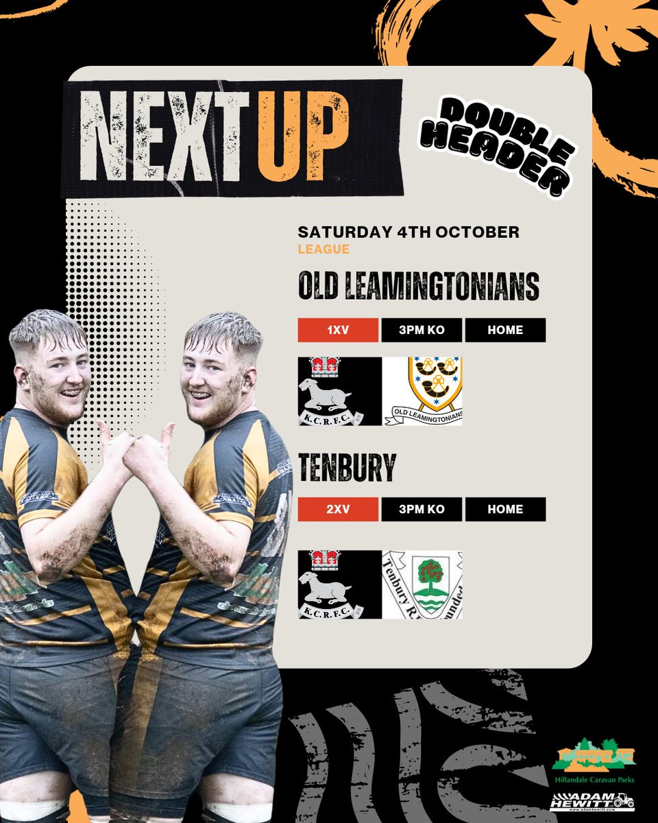 KCRFC1969's tweet photo. Doubling down this Saturday...

The 2XV now face Tenbury at home, which means it's a big buzz at home.

Double the teams = double the support 🗣️

Get behind the boys as they look to get two glorious wins in the bag 👜

#BecomeACarolian https://t.co/GMNqIg2ruw