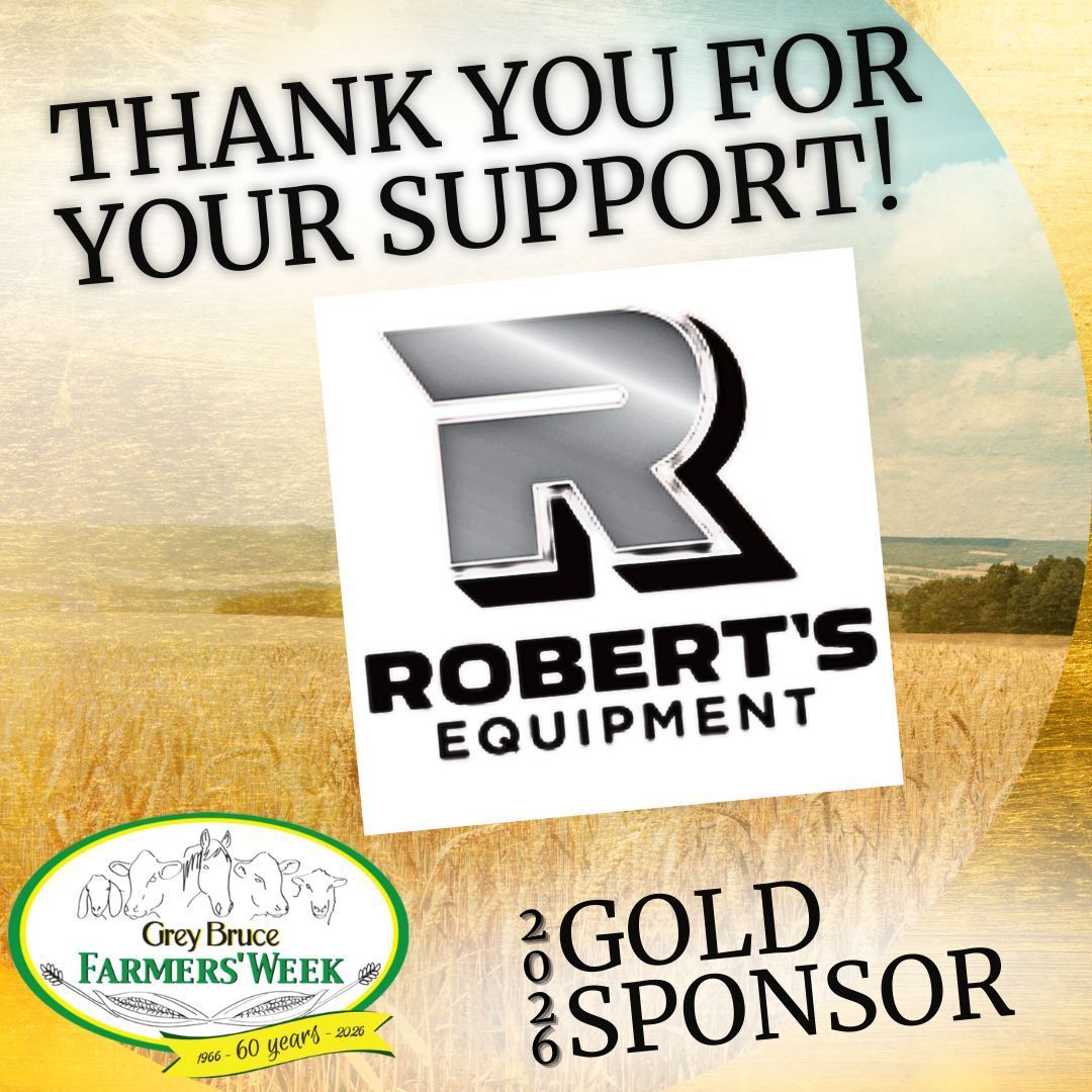 Robert's Equipment is a sponsor of Beef, Dairy and Crops days at #GBFW26. We're so grateful to have such a strong agribusiness community to make the conference what it is. Robert's Equipment is a trusted partner customers can count on.  Learn more at robertsfarm.com