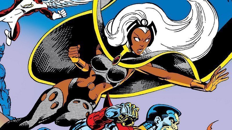 celebrities and influencers as storm for halloween 🖤⚡️🎃 

a thread: