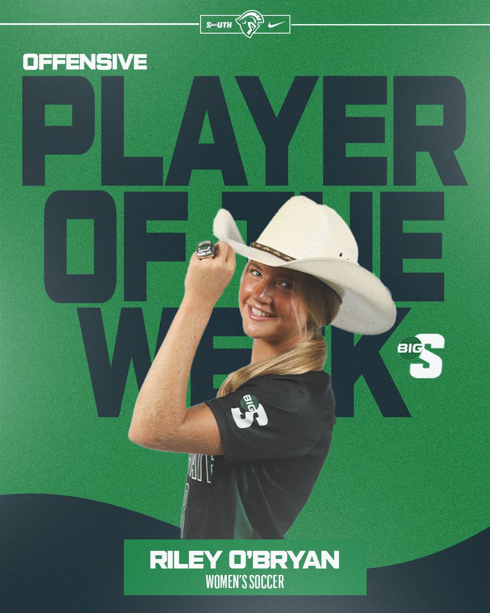 After her career night against High Point, Riley O'Bryan is the Big South Offensive Player of the Week!

🔗| brnw.ch/21wWcvW

#SpartanArmy ⚔️
