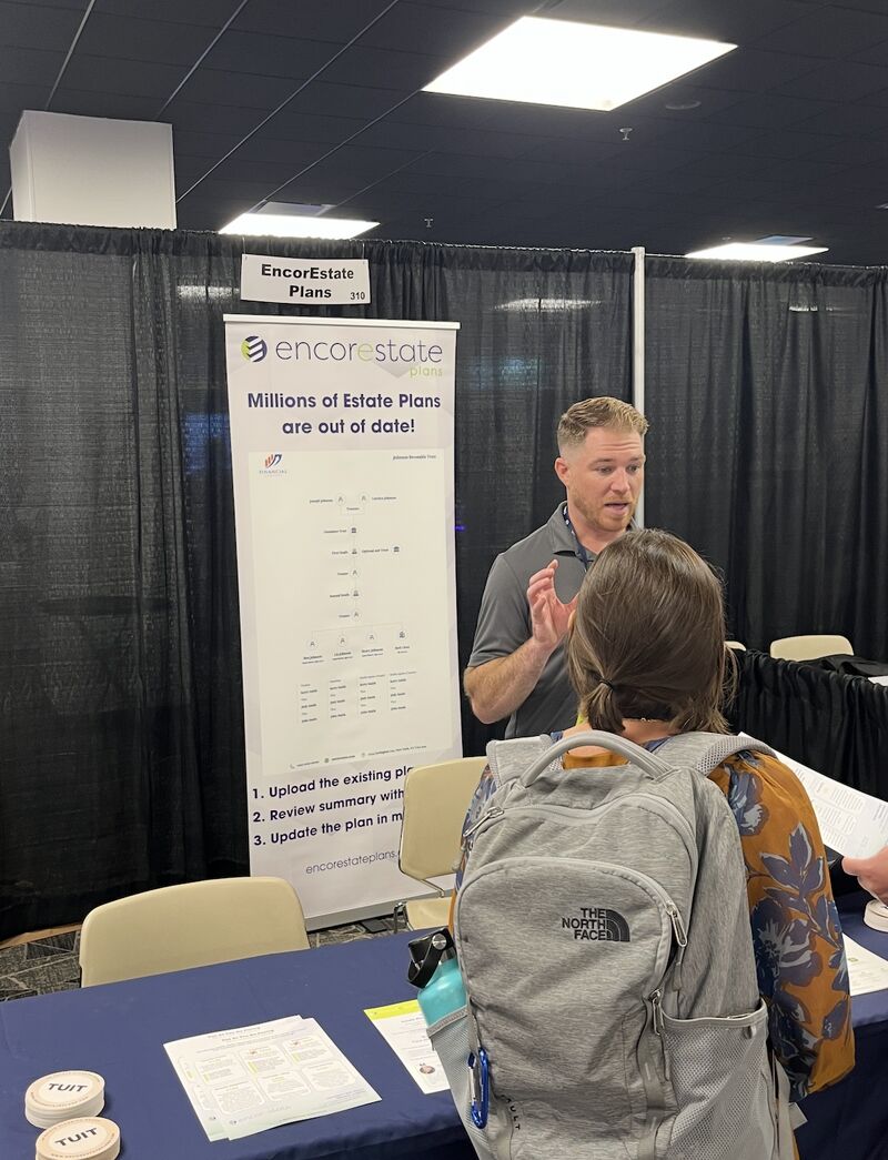 When the Kitces.com team (esp. Jonathan Dursteler, CFP®, CRPS® 😎 ) makes a recommendation, it's a very good idea to take heed! Especially when it could make your XYPN Live booth signage better 🤣 👏 

Jonathan had the hilarious (and spot-on!) suggestion to change