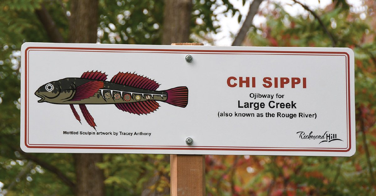 In recognition of the National Day for Truth and Reconciliation, the City unveiled new waterway signs, translated into Ojibway for each of the city’s main waterways: the Don, Rouge and Humber Rivers. 
For more information, visit RichmondHill.ca/IndigenousPart….