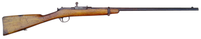 Tuxed_'s tweet photo. @Inc_Soupeux @PicturesUssr It might be either a Frolovka or Berdanka bolt action shotgun, widely used hunting guns in the USSR at the time, converted from Mosins, Mausers, Mannlichers, Gras and Berdans https://t.co/KEXqVHHZ5t