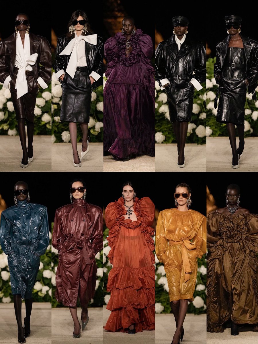 saintdemie's tweet image. sophistication! sexy! romance! 
saint laurent ss26 by anthony vaccarello ❦