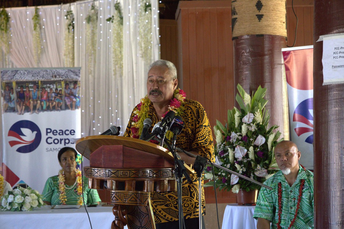SWEARING-IN OF PEACE CORPS VOLUNTEER GROUP 95

#AssociateMinisterSpeech
#PeaceCorpsSwearingInGroup95

Read more: shorturl.at/nJReD