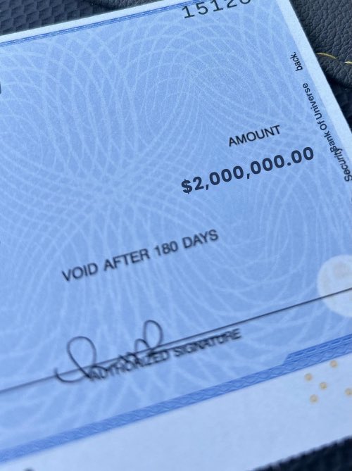 A $2,000,000 check is on its way to you…
The universe is aligning for your breakthrough! 

Drop 222 below to CLAIM it.
Your time is NOW. $XRP 🚀✨