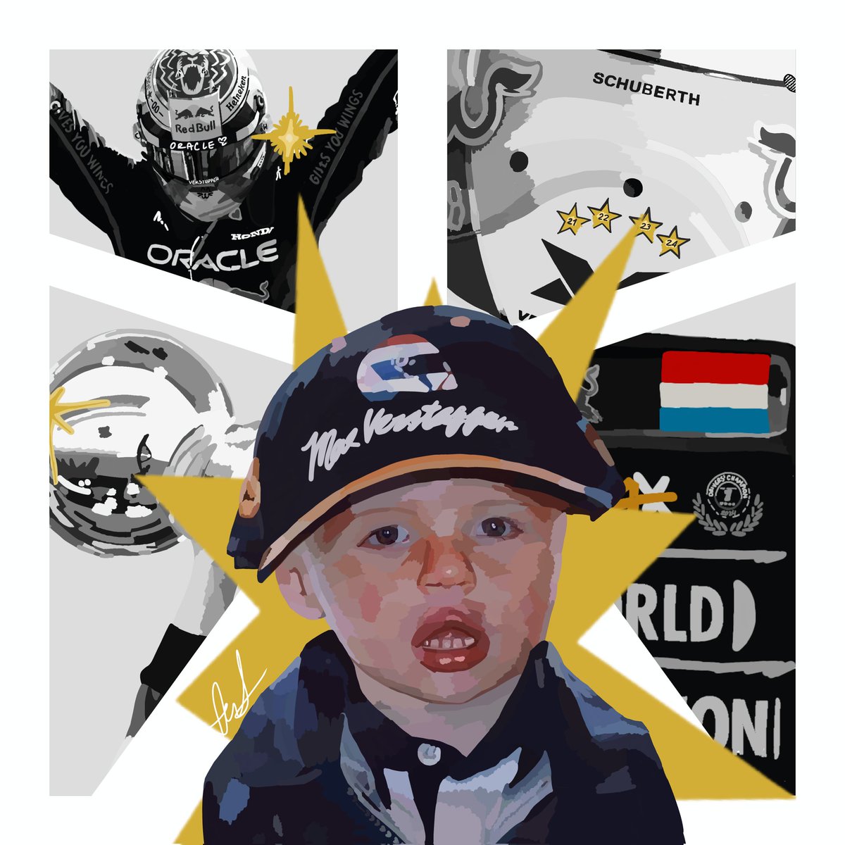 happy birthday champion! ⭐💛