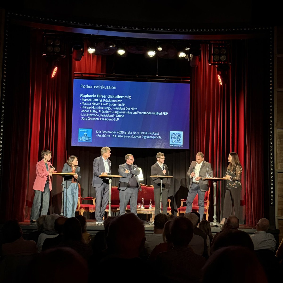 Jonas Lüthy (@jonasluethy) on Twitter photo Legislaturhalbzeit-Podium vom <a href="/tagesanzeiger/">tagesanzeiger</a> mit den Parteispitzen zu US-Zöllen, Altersvorsorge, Landesverteidigung, integrativer Schule, Bundesratssitzen und vielem mehr.
Zum Artikel: tagesanzeiger.ch/marcel-dettlin… Legislaturhalbzeit-Podium vom <a href="/tagesanzeiger/">tagesanzeiger</a> mit den Parteispitzen zu US-Zöllen, Altersvorsorge, Landesverteidigung, integrativer Schule, Bundesratssitzen und vielem mehr.
Zum Artikel: tagesanzeiger.ch/marcel-dettlin…