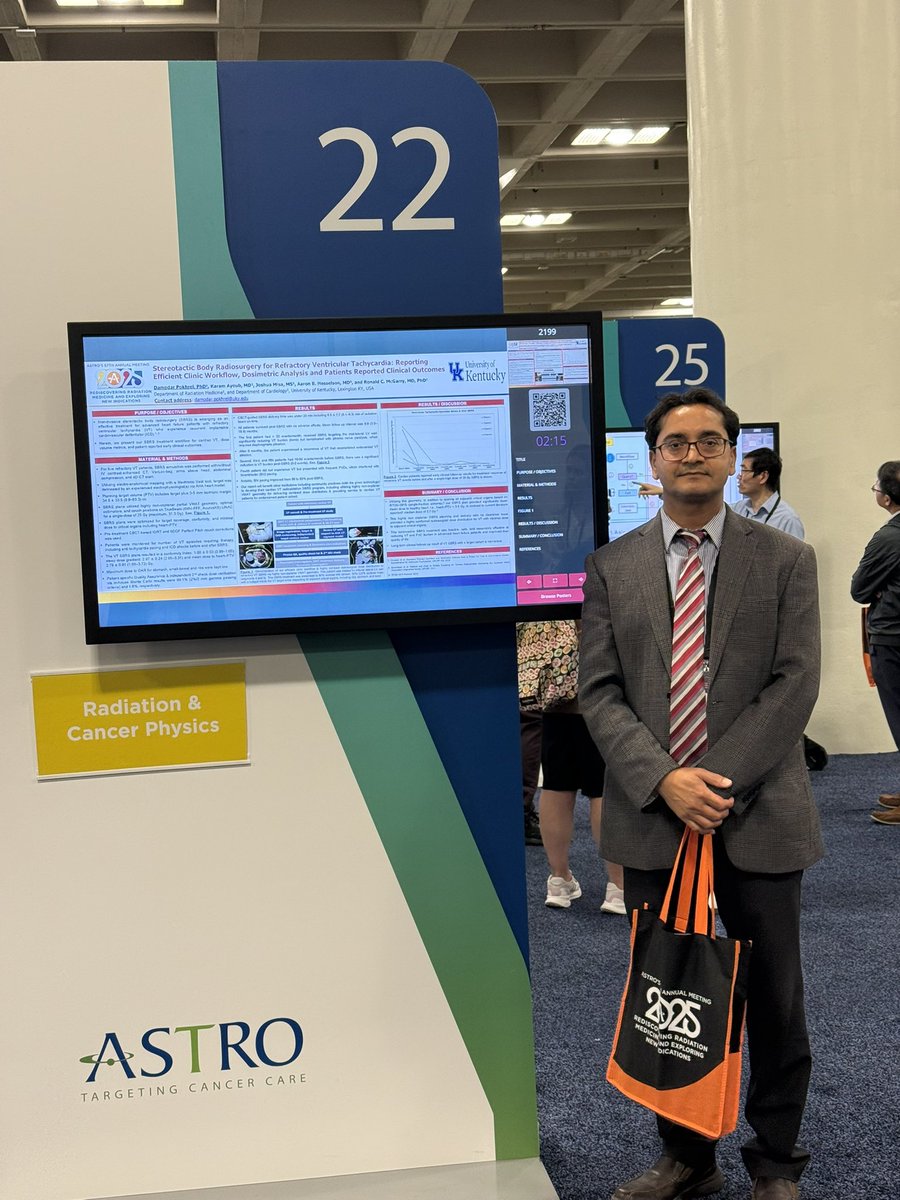 We are so proud of all of our residents and faculty who have given excellent presentations at #ASTRO25 this year! 👏🏼☢️ <a href="/ASTRO_org/">ASTRO</a> <a href="/drjpc_/">Jovan Pierre-Charles, MD</a>