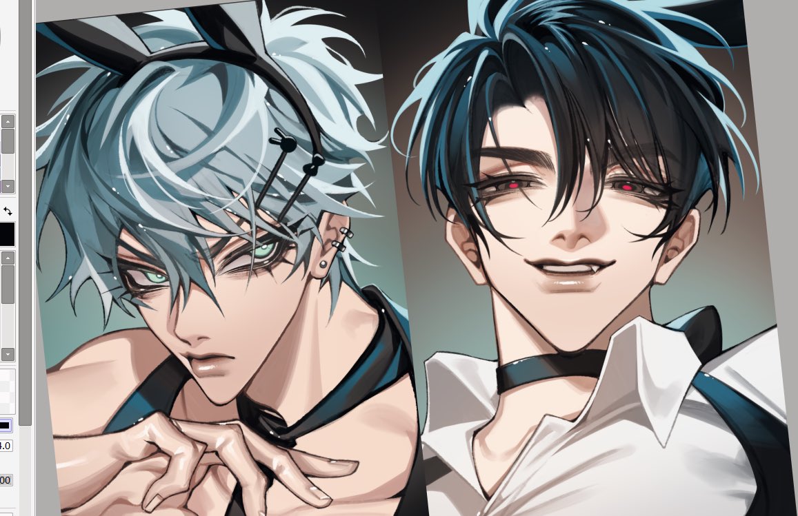 t0t0mopann's tweet photo. Next time I wanna draw em full or atleast halfbody 😤🙏🙏🙏🙏 https://t.co/Mb8qVXrkyf