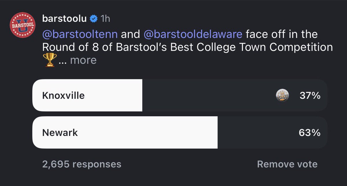 Barstool Rocky Top tweet media