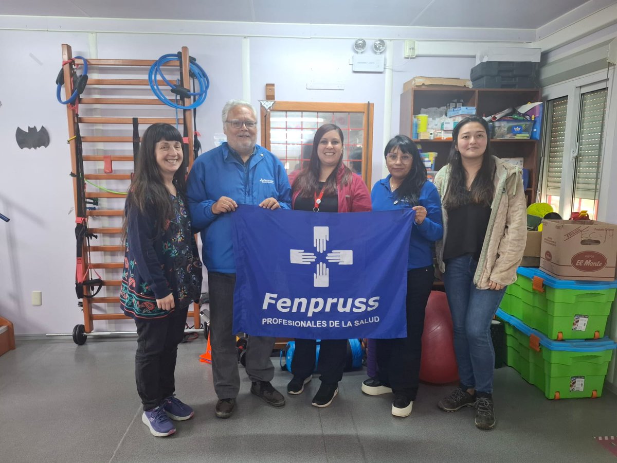 Fenpruss's tweet photo. 🔵Seguimos creciendo: Nueva base Fenpruss Queilen
👩‍⚕️ Presidenta: Katherine Osorio
🧑‍🦽 Secretaria: Alejandra Zambra
👩‍💼 Tesorera: María Teres Soto
👏 Saludamos calurosamente a la nueva base y a su directiva, quienes asumen el compromiso de fortalecer Fenpruss! https://t.co/EBYCfgkC2t
