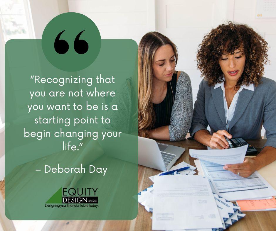 EDG_4U's tweet image. “Recognizing that you are not where you want to be is a starting point to begin changing your life.” – Deborah Day Awareness sparks transformation, every shift begins with honesty. 🔍🌅🔄 #SelfAwareness #StartChanging #EquityDesignGroup