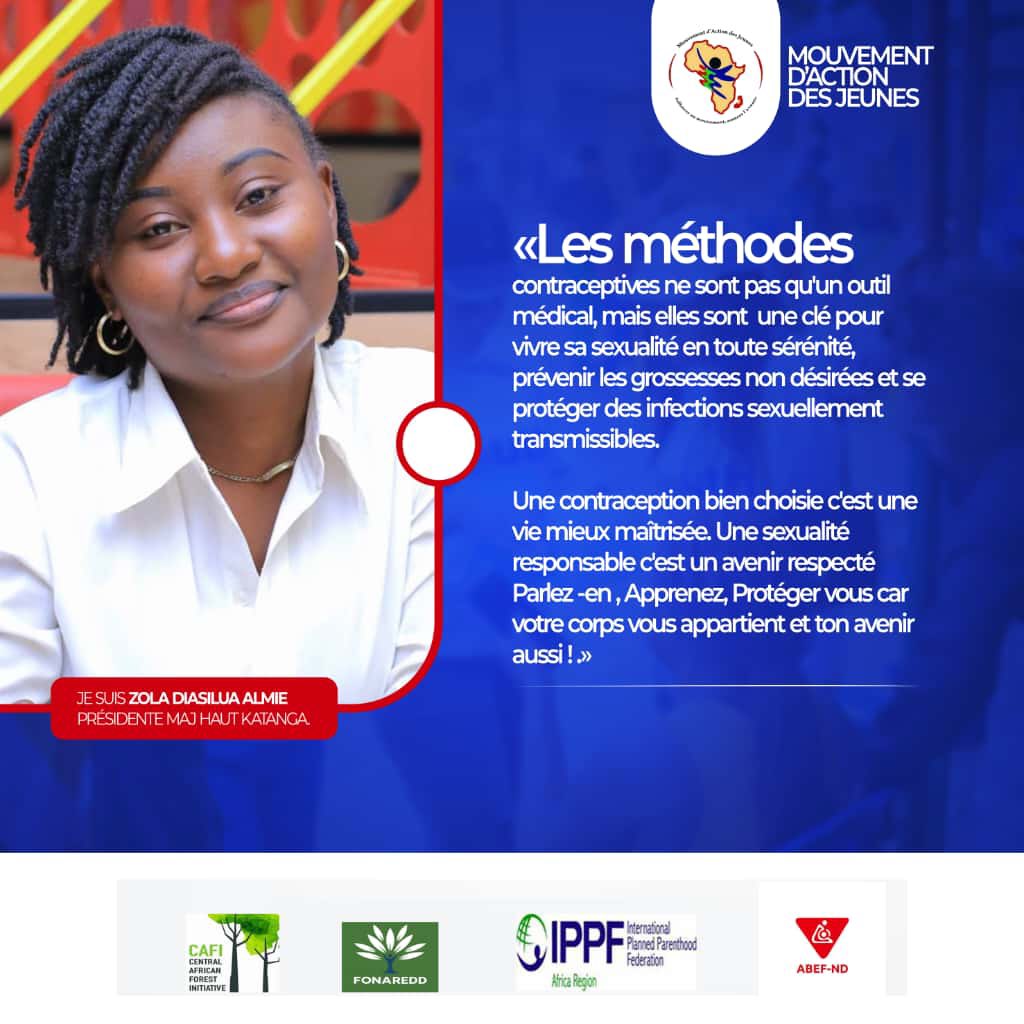 VMoyogo's tweet photo. #JMC2025
La prévention des grossesses précoces et non désirées passe par le choix libre et éclairé d'une méthode contraceptive adéquate. 
@fonaredd 
@IPPFAR 
@abefnd_rdc 
@MajRDCongo 
@AlmieZola2001 https://t.co/zrq51mSrk6