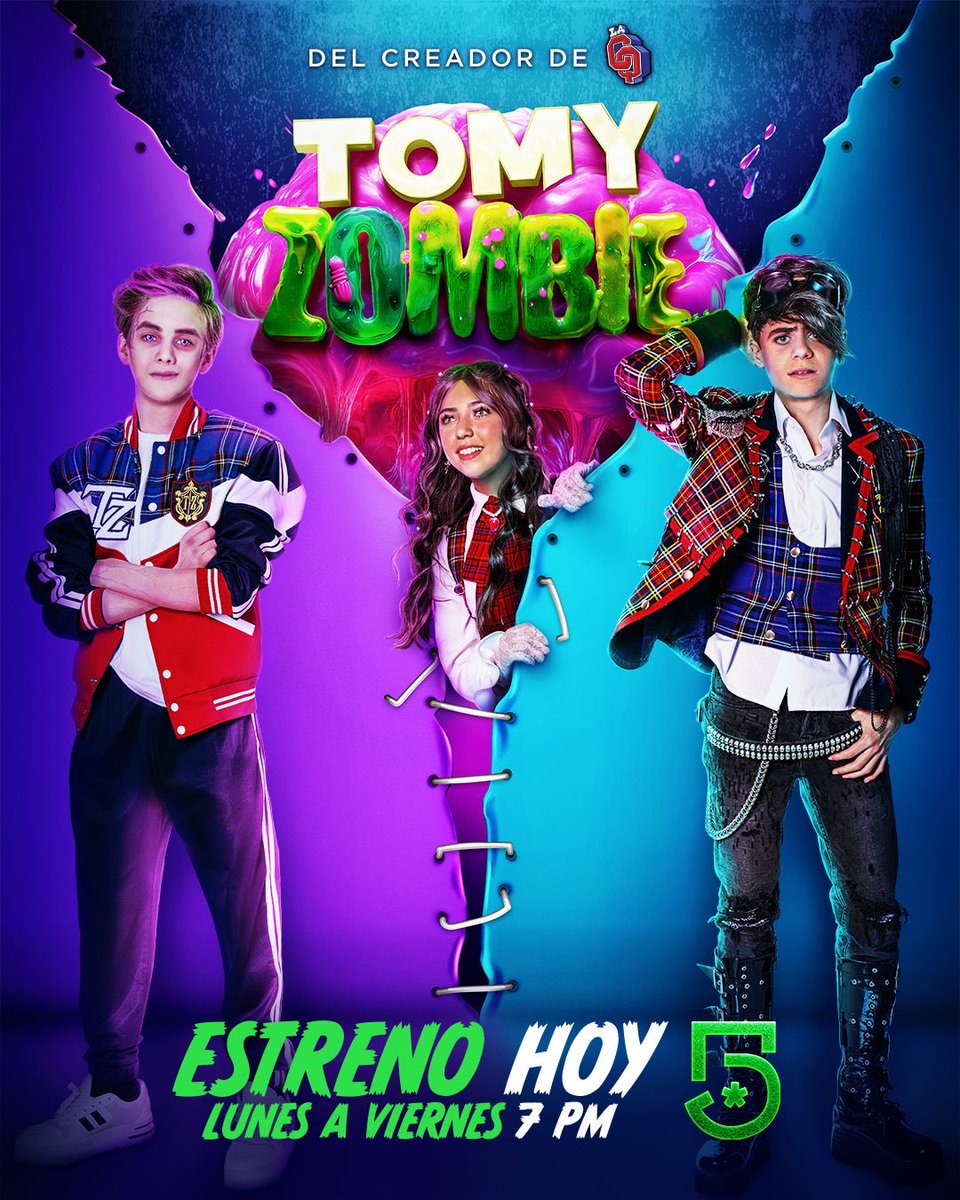 ⭐️ Hoy empieza la aventura ⭐️
<a href="/TommyZombie/">Jesus Martinez</a> de lunes a viernes a las 7 pm por ⁦<a href="/MiCanal5/">El 5</a>⁩