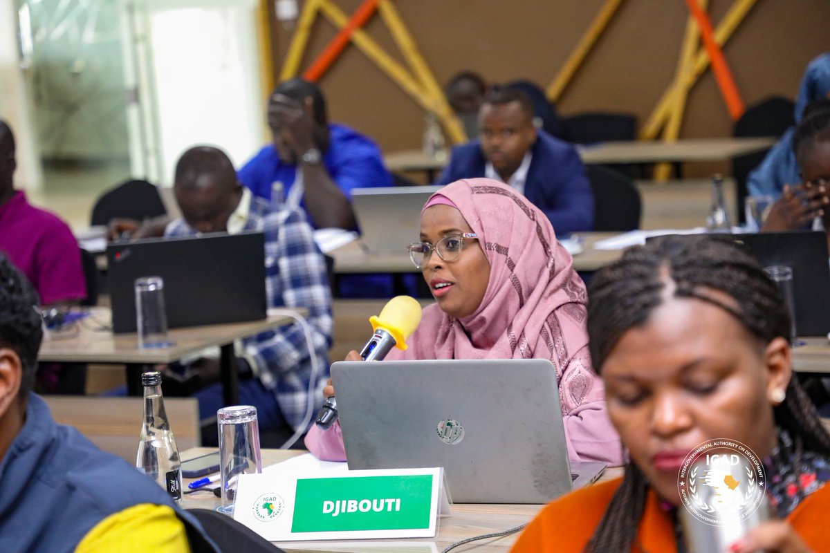 On behalf of H.E. <a href="/DrWorkneh/">Dr Workneh Gebeyehu</a>, I was honoured to join Mr. <a href="/MabuyaMubarakx/">Mubarak Mabuya</a>, Regional Platform Coordinator, IGAD Drought Disaster Resilience &amp; Sustainability Initiative (IDDRSI), IGAD colleagues and delegates for the IDDRSI engagement on advancing Results-Based Management