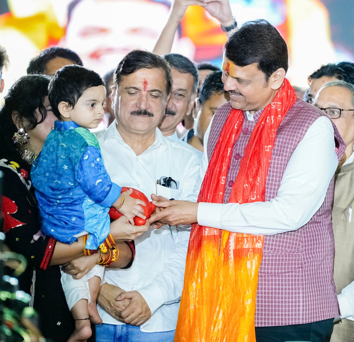 Dev_Fadnavis's tweet photo. #Maharashtra #Mumbai #Navratri2025 https://t.co/5dWRlSoOK1