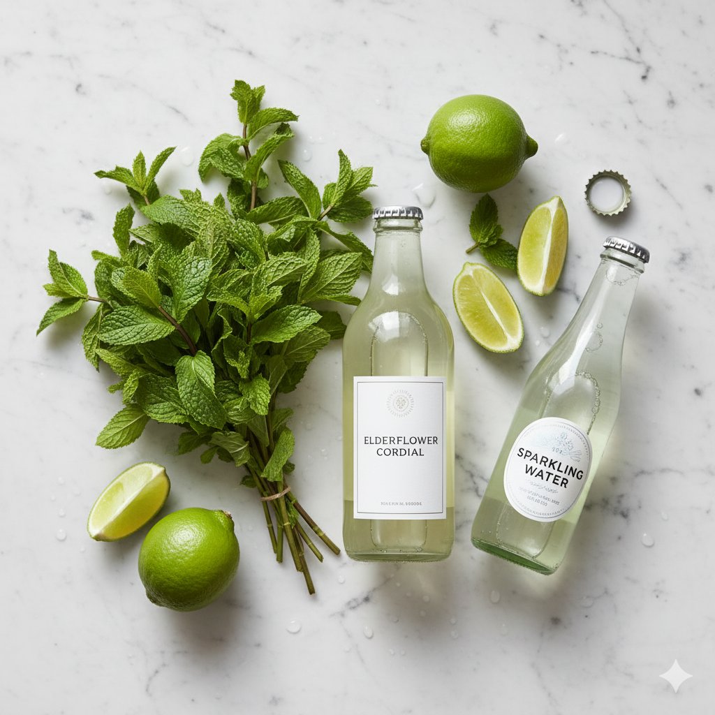 theweedstuff's tweet photo. Refresh with this non-alcoholic Hugo Spritz—a 5-min elderflower mocktail bursting with mint &amp; lime! Perfect for summer sipping, wellness, or sober-curious moments. 🍹✨ 

recipe: https://t.co/LlrHEm7xl3

#MocktailMagic #HugoSpritz https://t.co/IkN07otF95