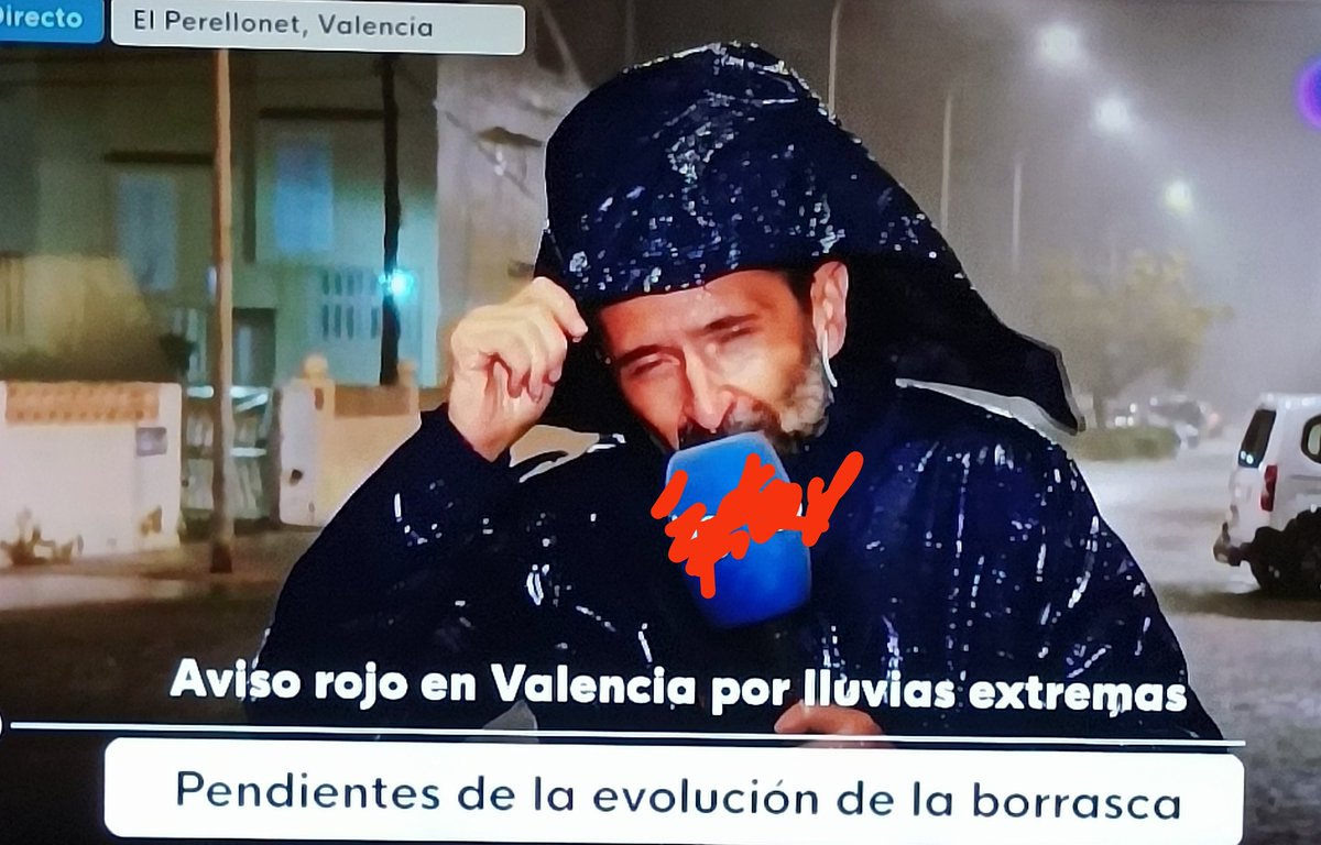 diego_manzano11's tweet photo. ¿Tan necesario es mandar al periodista para que sepamos que está lloviendo? Este telerrealismo es una mierda. Y la.pasta que nos debe costar. https://t.co/cHWdJkUakv