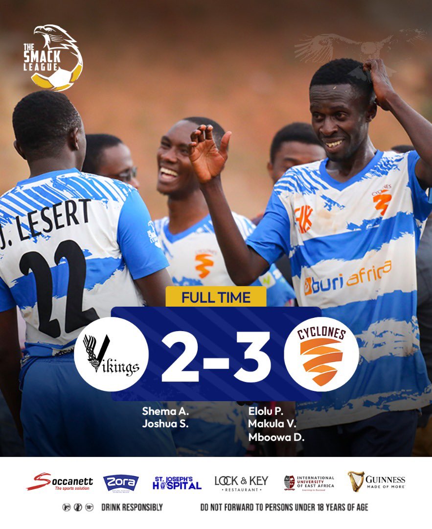 <a href="/CYCLONES_FC/">Cyclones 🌪</a> with the last laugh in 5 goal thriller vs Vikings🌀

#BlackShinesBrightest | #TSL8