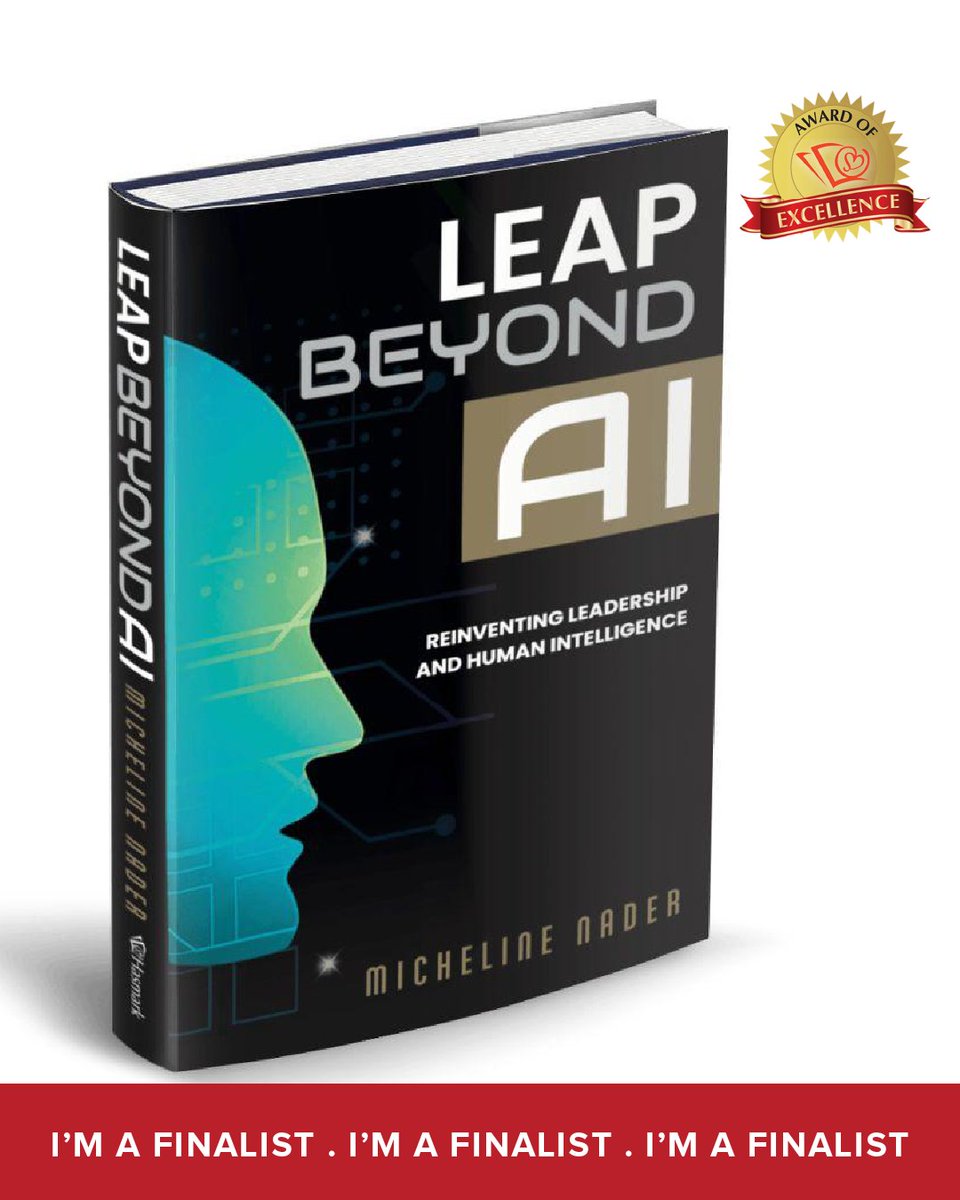 MichelineKNader's tweet image. Grateful to be named a finalist in Hasmark’s 7th Annual Award of Excellence. This recognition affirms our shared conviction: leadership with awareness &amp;amp; purpose is essential in the age of AI. Voting closes Oct 3—your support means so much: forms.gle/7hAizoT9TLiokM… #LeapBeyondAI