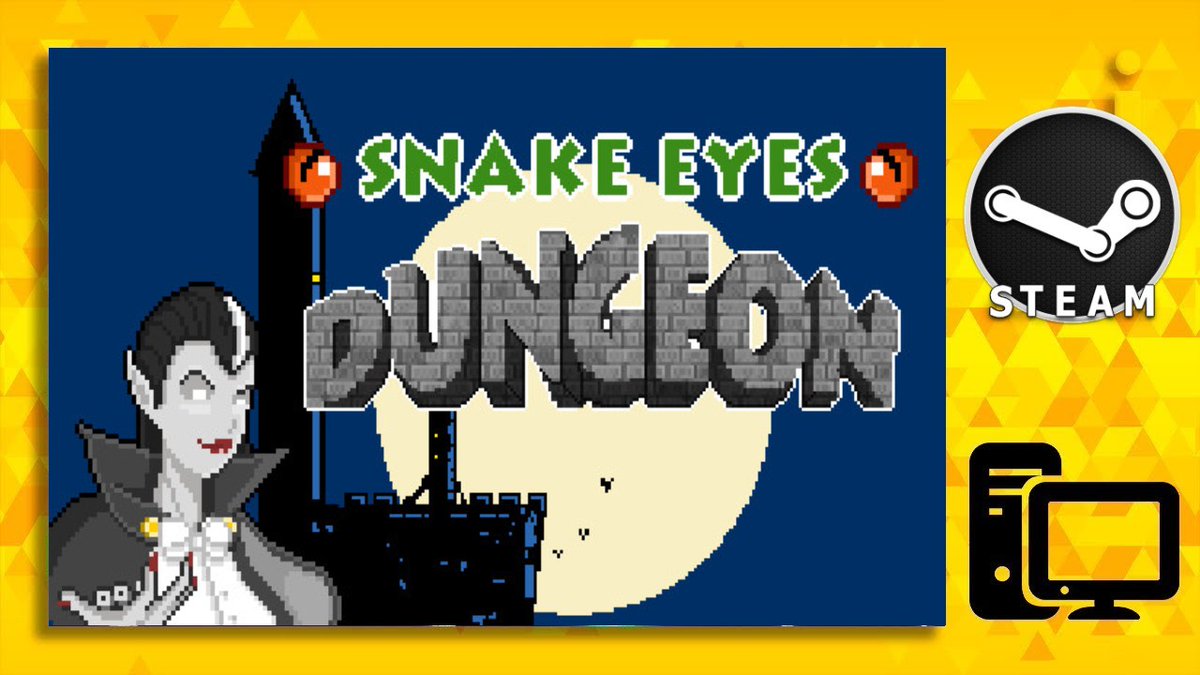 ✨"Snake Eyes Dungeon"✨ is Free on #Steam for a limited time!
Link:⬇️
store.steampowered.com/app/740240/Sna…
🗓️Free to keep FOREVER when you get it before 3 Oct @ 7:00pm. After that, this title will return to its regular price.🗓️
🏖Steam Random Keys➡️ g2a.com/n/randomkey471