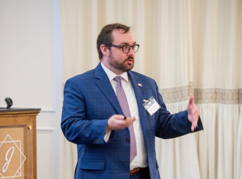 NewSchoolsBR's tweet photo. #NSBR kicked off the school year with our #StartingStrong Principal Breakfast, bringing together charter school leaders from across Baton Rouge. Honored to welcome @doelouisiana Asst. Supt. Thomas Lambert to share updates on the new accountability system. #CharterLeadership https://t.co/HN9zIzCvcn