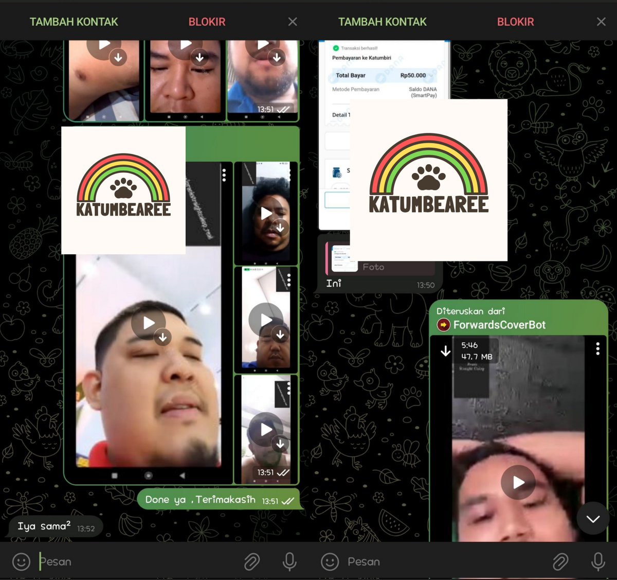 Terimakasih yg baru sempat order, yg belum gaskeun masih 50rb untuk 80an video