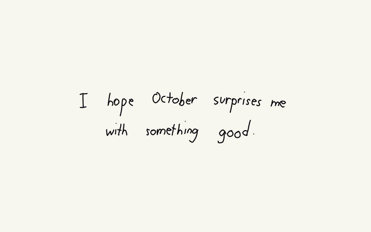 october!