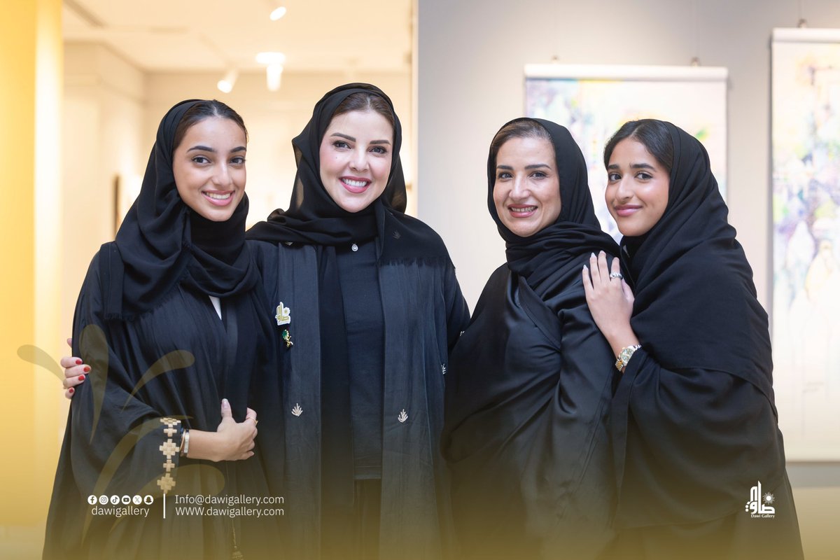 مقتطفات من اليوم الثاني لإفتتاح "ضاوي جاليري" بحضور نخبة من رواد وأساتذة الفن التشكيلي في المنطقة 💥