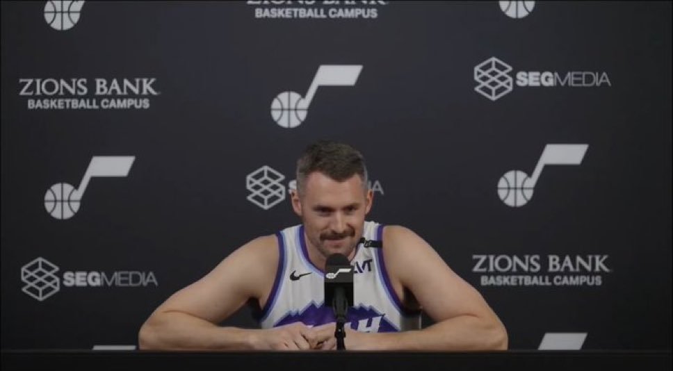 Weirdest guy in a new jersey at Media Day this year.