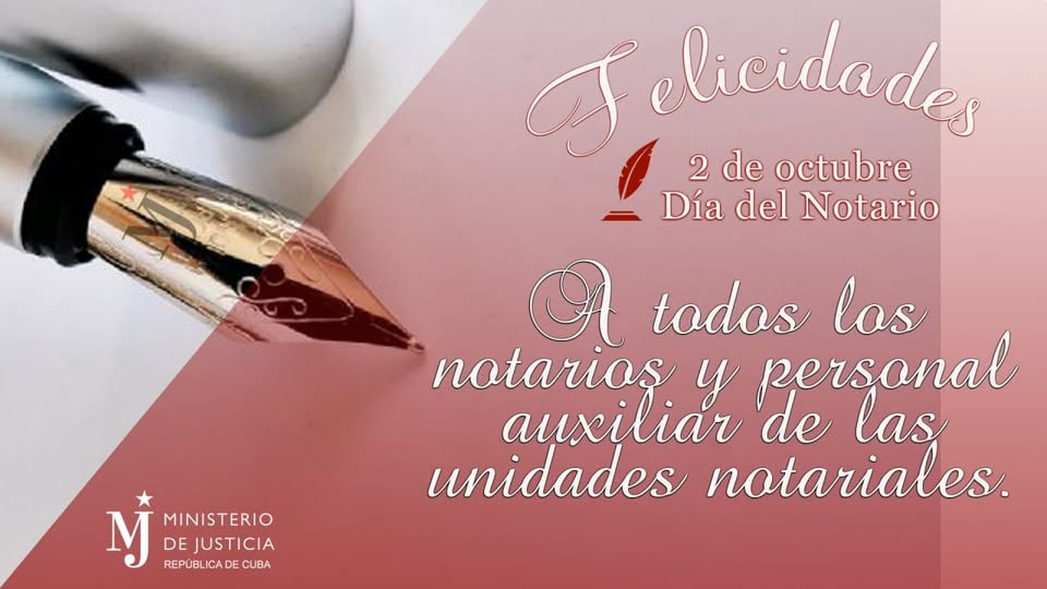 RaudelT76's tweet photo. 2 de Octubre Latinoamérica celebra el Día del Notario. El notariado latinoamericano es un gremio que tiene reconocimiento internacional desde hace 77 años, cuando en 1948 se fundó la Unión Internacional del Notariado Latino.
#TenemosMemoria  #GenteQueSuman  #LatirAvileño https://t.co/CIEtikiW72