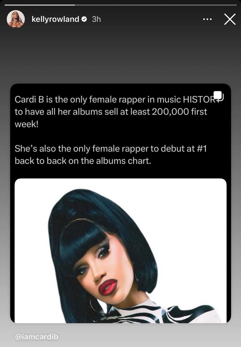 Cardisgneration's tweet photo. Kelly is a real one https://t.co/40S1K9BtBo