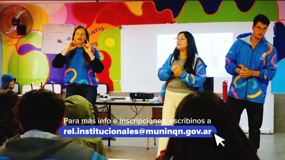 DDHH_RI_CI's tweet photo. 🖥️👧👦 Taller de Grooming en la Escuela Primaria N°136 (#BarrioConfluencia) junto a estudiantes de 6to y 7mo.

💻 Hablamos sobre redes, usos de la tecnología, prevención y cómo denunciar.

🚨 Denunciá al 📞 #Línea137

#SomosNeuquénCapital #MunicipalidadDeNeuquén https://t.co/xcWaOzcD7J