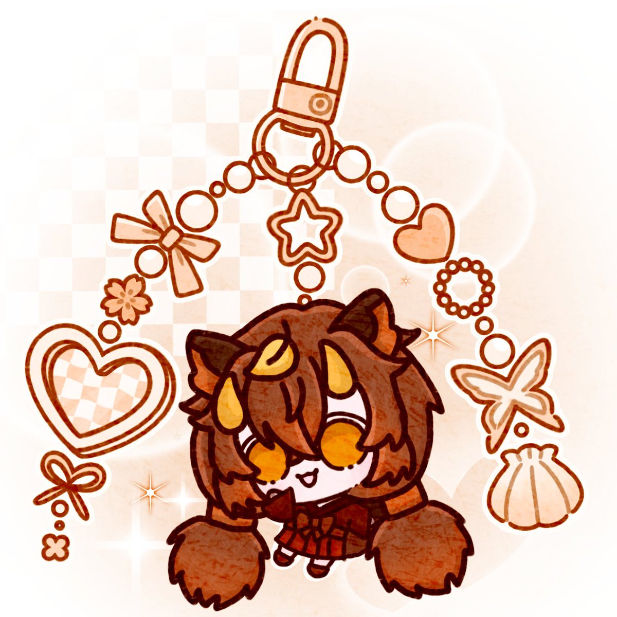 Fufiparafox's tweet photo. ✨LOOK AT MEEE✨
I’m a cute lil’ keycharm here to bring you good luck~! 🐾🧡🍂
Would you carry me around as your lucky charm? (〃´ω`〃) 🐾✨️
#Vtuber #ENVtuber #TanukiVtuber #Keycharm https://t.co/PXVqDX5G6I