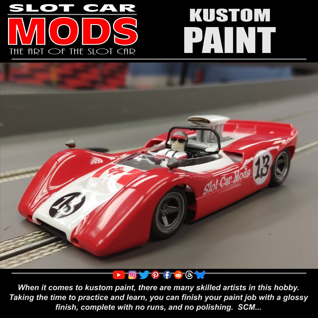slotcarmods's tweet photo. Kustom Paint. SCM...
#slotcarsforlife #slotcarmods #slotcarmagazine #theartoftheslotcar #kustom #paint #thunderslot #mclaren #slotcarsofinstagram #slotcarphotography #slotcarcollecting #slotcar #slotcars #slotcartrack #slotcarcollection #slotcarracing https://t.co/X7OVwSal6n