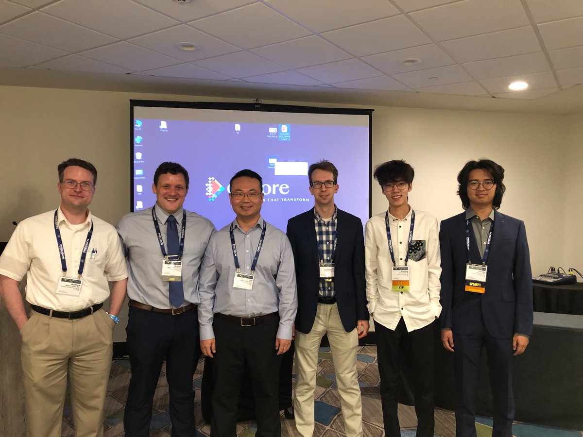 jinwashu's tweet photo. Great moment at #RRS2025! We presented 4 projects this year: Oral: Lev, Dijkstra, Posters: David, Ethan (presented by Matt). Huge shoutout to our amazing students + thanks to @RRS_RadRes for hosting such a great meeting! In the picture: Matt, Mike, Jin, Lev, David, and Dijkstra. https://t.co/PMS6gUaU6w