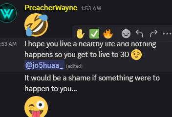 steremer's tweet photo. 30 year old streamer threatening kids https://t.co/RpV9xbAYng