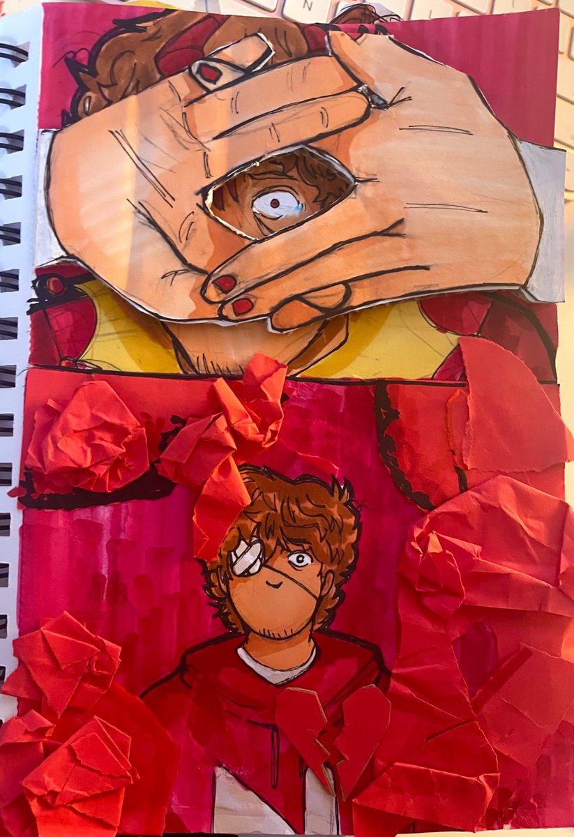 maddybe70509069's tweet image. idk what lore…. Wait what’s going on… who hurt his heart 😖 #skipthetutorial