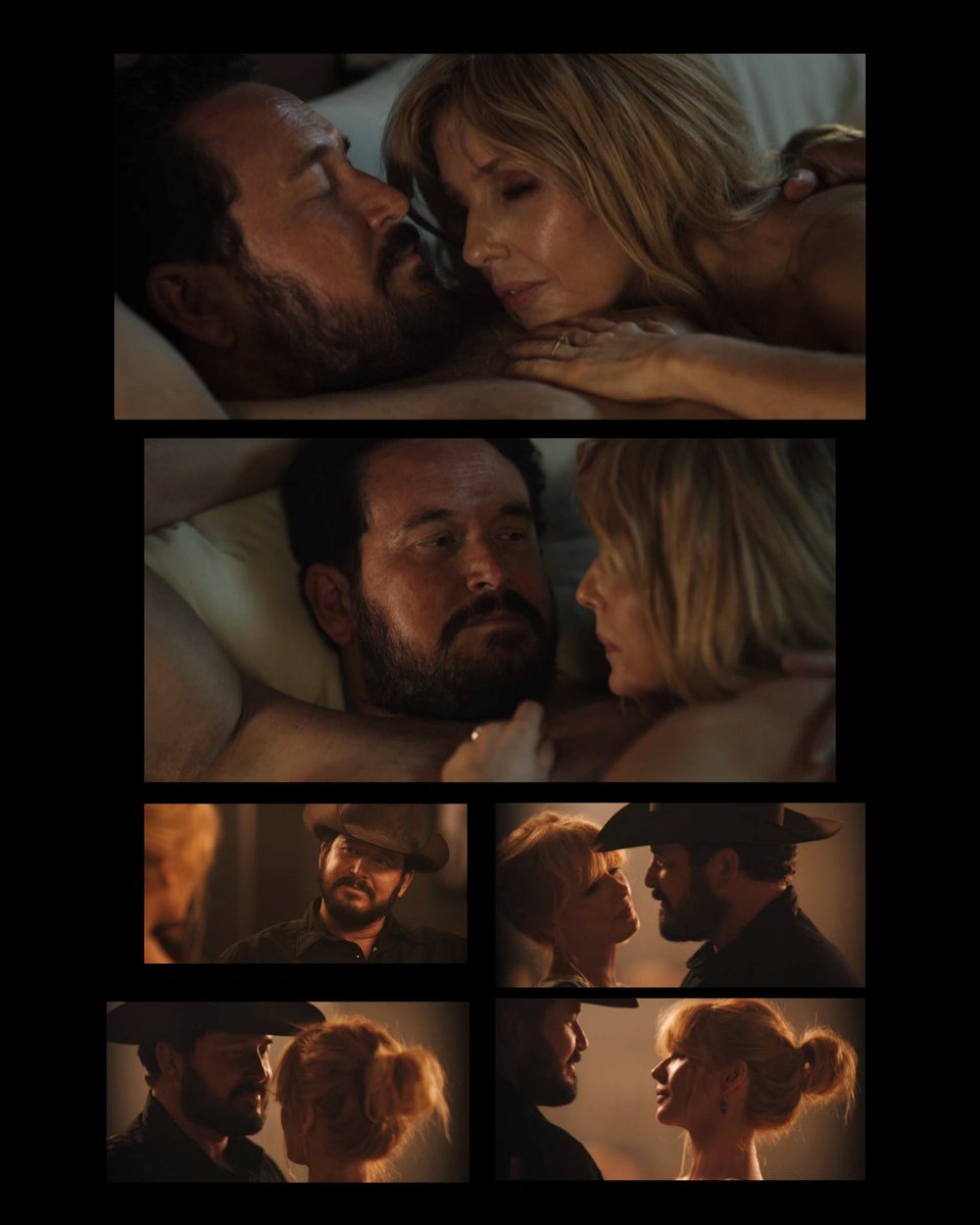 OutFitMeToo's tweet image. Find someone who looks at you the way Rip looks at Beth. 🤍🥺 #MCM #BethRip #YellowstoneTV