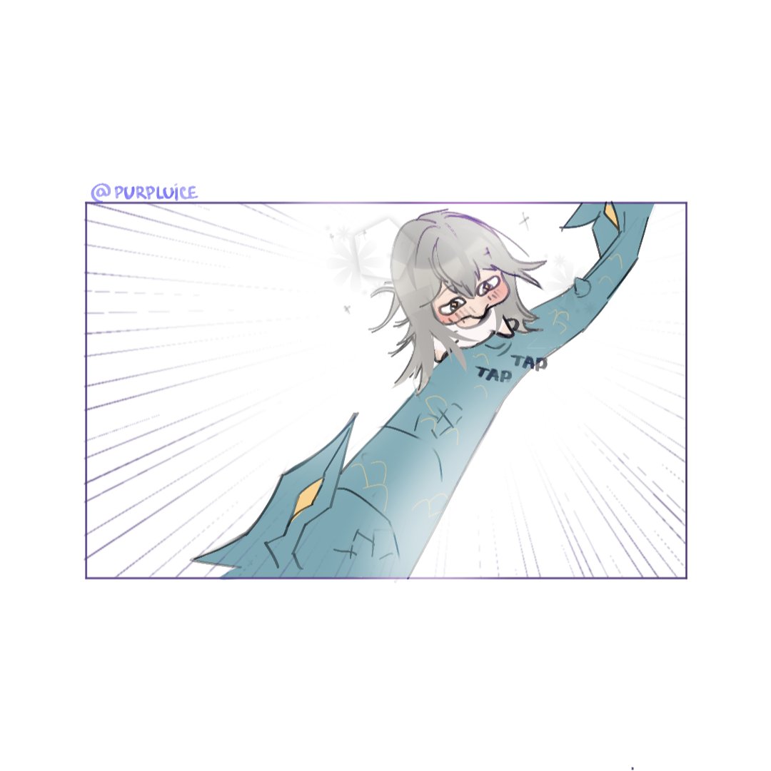 purpluice's tweet photo. ‹New tail› #comic

 #danstelle #HSRFanart https://t.co/0BeAbnUaBU
