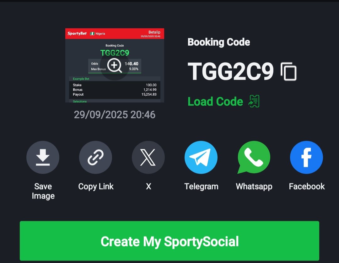 Be active 
BOOKING CODE 
TGG2C9
WhatsApp channel whatsapp.com/channel/0029Vb…