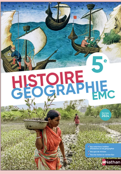 Dans le manuel Histoire-géographie de 5e chez Nathan, 2024, dans les biographies finales, il y a 1 femme sur 28 figures (Jeanne d'Arc). Sur un programme qui va de Constantinople à Henri IV.

UNE FEMME SUR 28. Même pas 4%. Autant qu'il y a 40 ans.

C'est désespérant 🤦😡😤