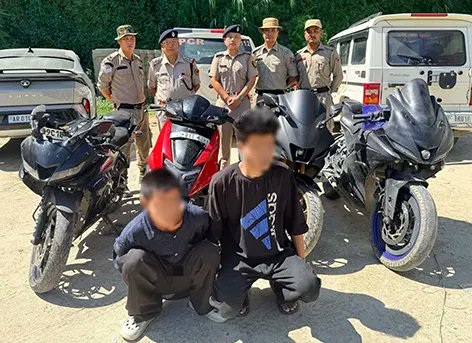arunachaltimes_'s tweet photo. (Banderdewa police arrest two for two-wheeler theft)
#BanderdewaPolice #theft #arrest
The Arunachal Times - https://t.co/MVbXgHh8PG https://t.co/YlCaZURp8Z