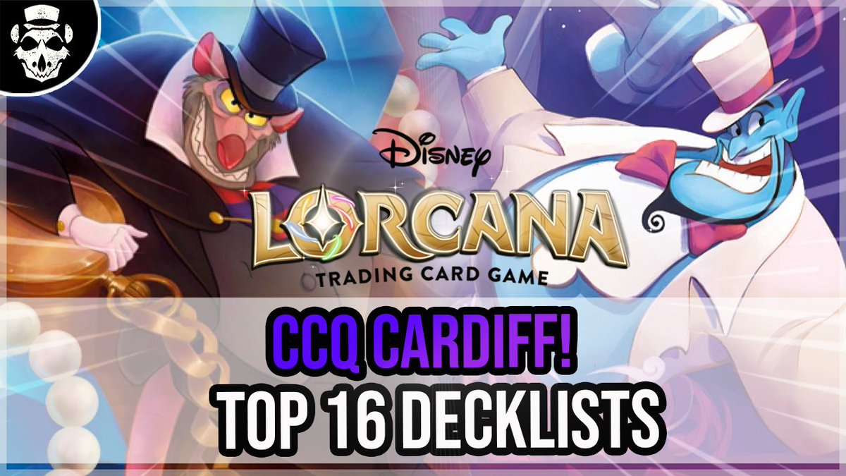 LorcanaVillain's tweet photo. Let's take a look at the Top 16 Decklists from CCQ Cardiff!
@DisneyLorcana
🔗🔽
#lorcana #decklists https://t.co/vlaAakm6S9
