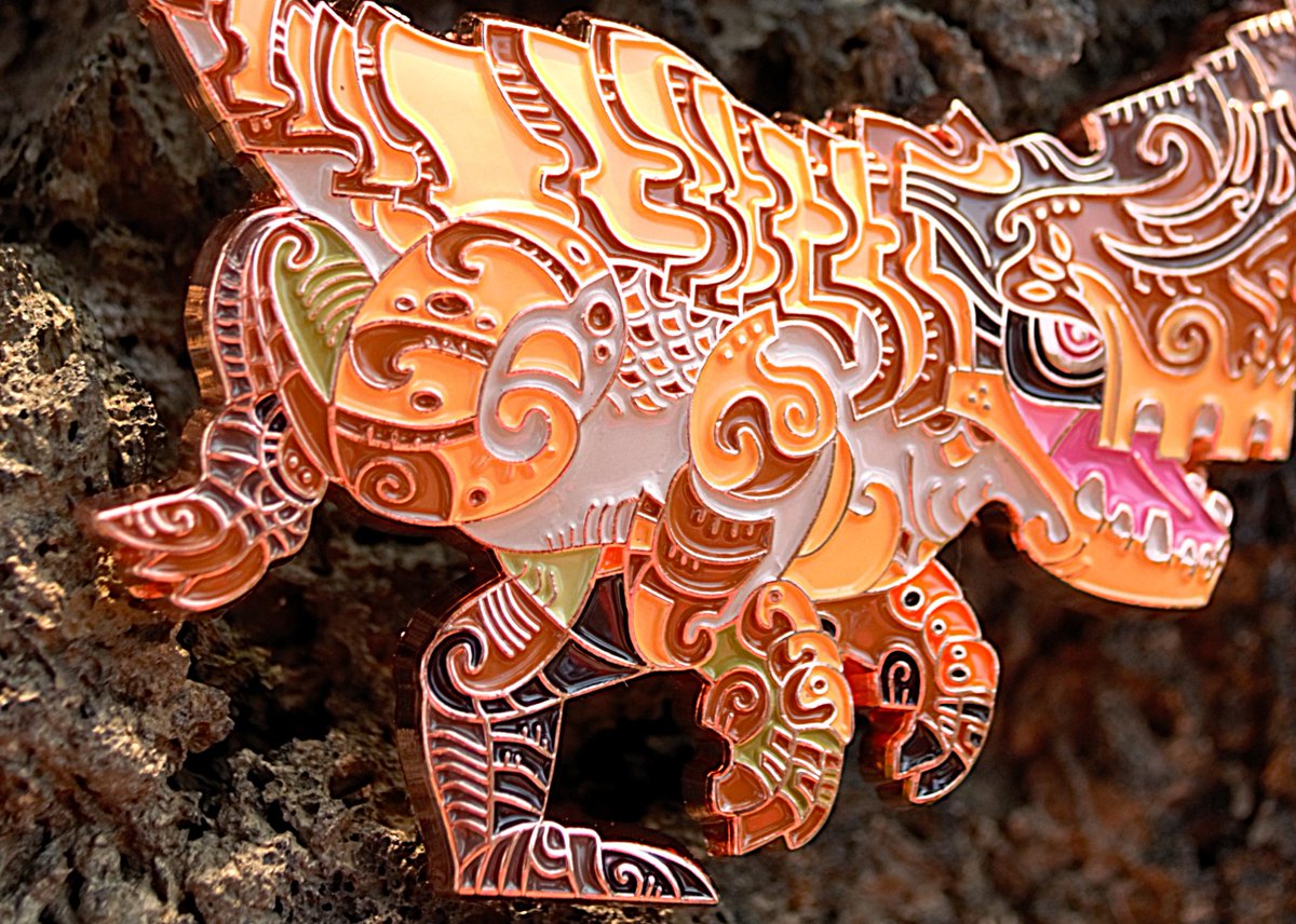 RoninWind's tweet photo. Even Barroth can't break this enamel. 🐲 Add a rugged touch to your jacket or display board with our new collectible pin!

https://t.co/8adKf3FBg2

#MonsterHunter #MonsterHunterRise #EnamelPins #GeekCulture https://t.co/RhMid6wZxl