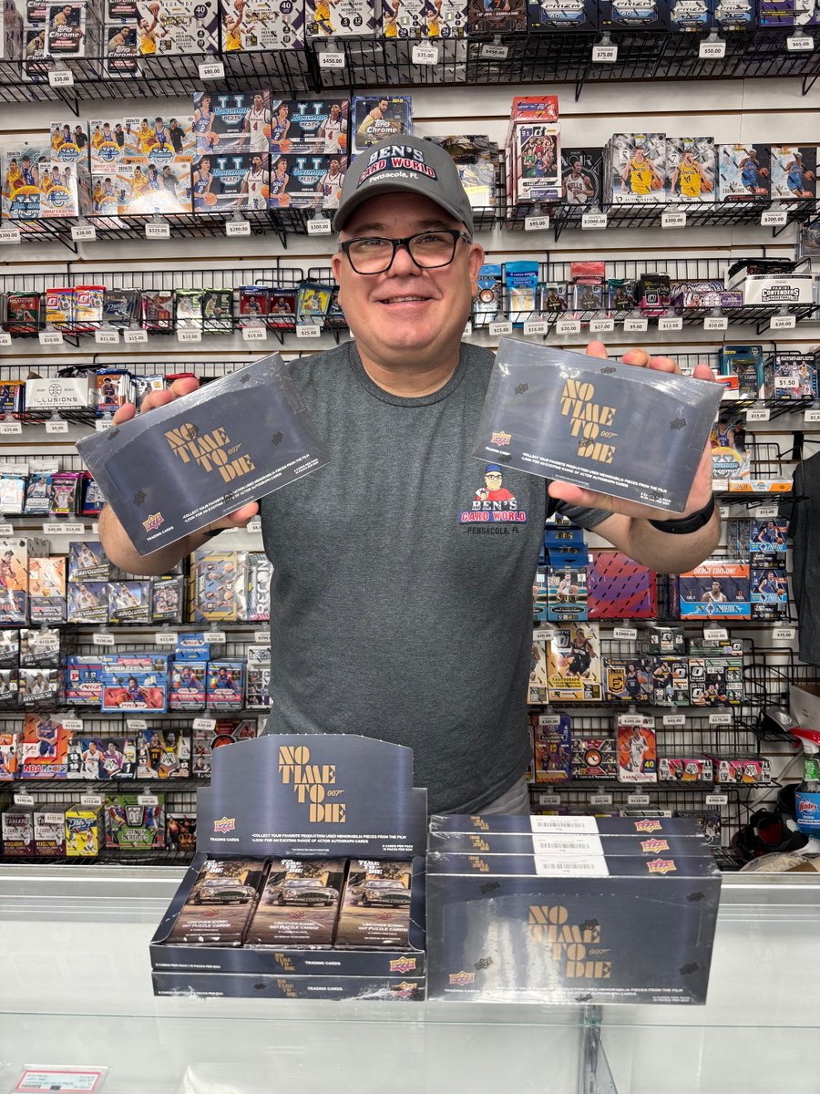 You need MI5 to find LCS prices on their current <a href="/UpperDeckEnt/">Upper Deck Entertainment</a>  products. (not really, but you do have to call the shops because <a href="/UpperDeckSports/">Upper Deck</a> will not let us post prices online).
Just in 2025 Upper Deck James Bond No Time To Die Hobby
850-912-8922