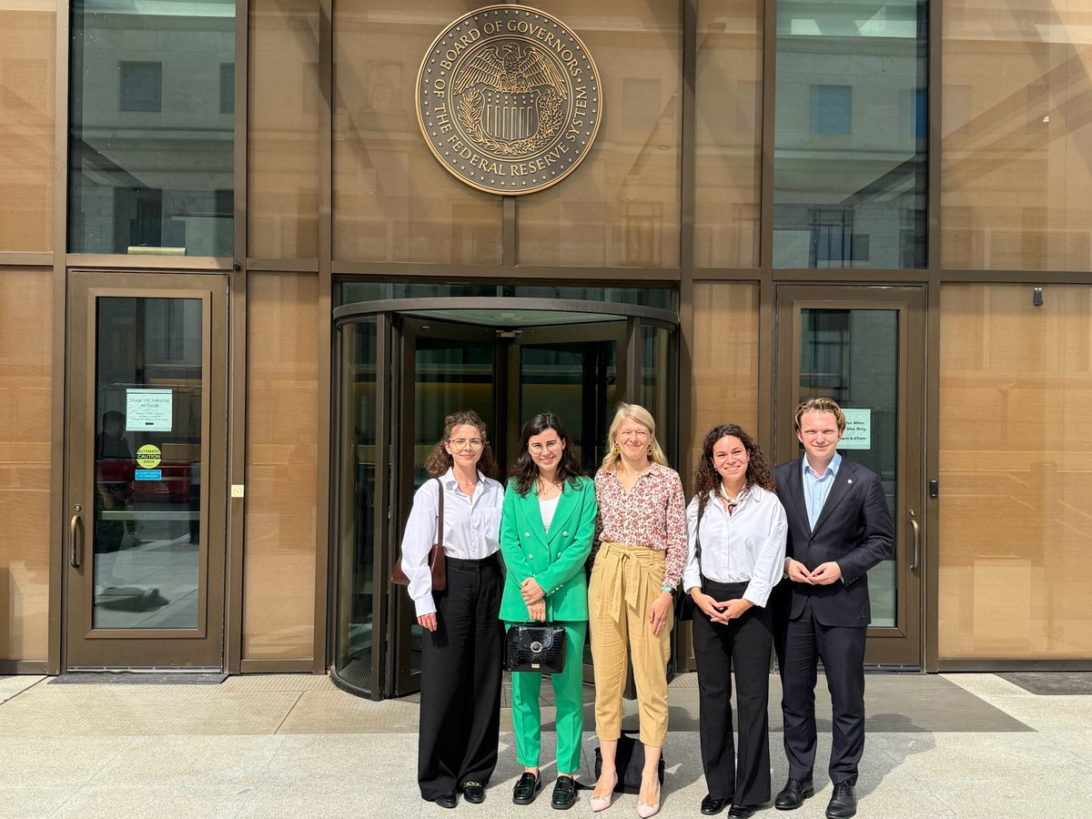 Last week we met with Anna Lipińska, principal economist at the <a href="/federalreserve/">Federal Reserve</a>. Grateful for her insights on the FED’s role in the U.S. economy, the PhD path, and how economics expertise shapes transatlantic relations and global policy!
