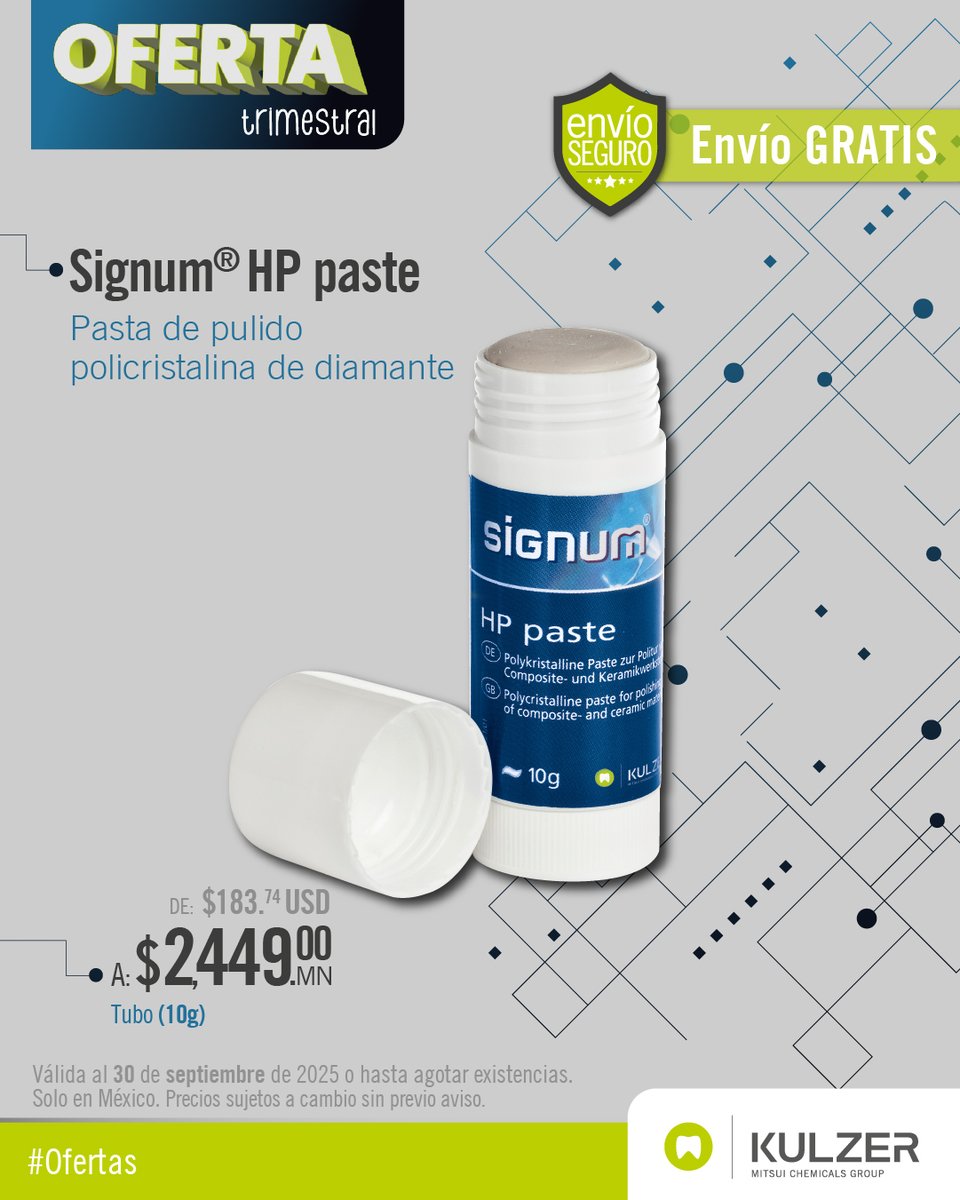 kulzermexico's tweet image. #Oferta 🛒 
 Aprovecha ahora y descarga el folleto de ofertas  👉  kulzer.mx/ofertas 
#SomosKulzer #Kulzer 🦷💚
