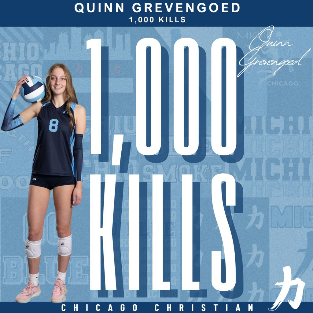 HUGE shoutout to Quinn Grevengoed for hitting a MASSIVE milestone — 𝟏,𝟎𝟎𝟎 𝐜𝐚𝐫𝐞𝐞𝐫 𝐤𝐢𝐥𝐥𝐬‼️ That’s right… ONE. THOUSAND. And she’s only a JUNIOR
#1000killsclub